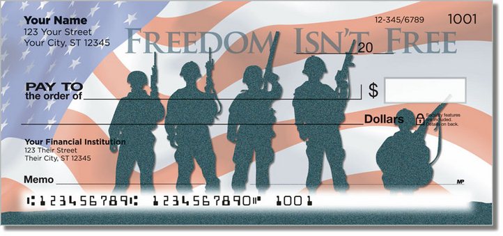 Price of Freedom Personal Checks