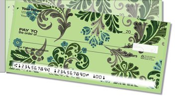 Prima Flourish Side Tear Personalized Checks