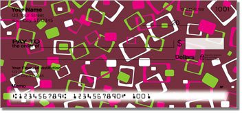 Purse Pattern Personalized Checks