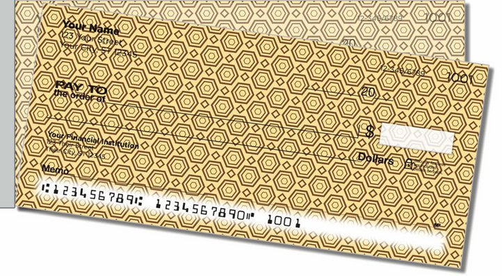 Purse Pattern Side Tear Personal Checks