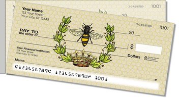 Queen Bee Side Tear Design Checks