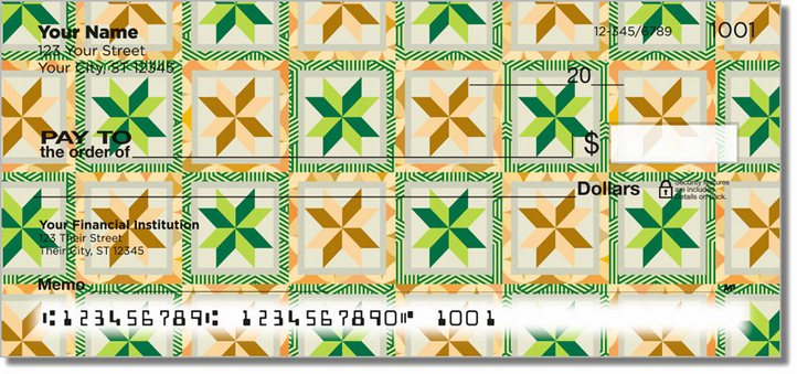 Quilting Personal Checks