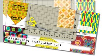 Quilting Side Tear Personalized Checks