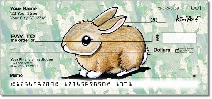 Rabbit Series Personal Checks