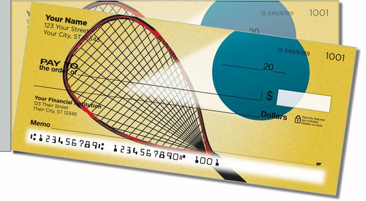 Racquetball Side Tear Personal Checks