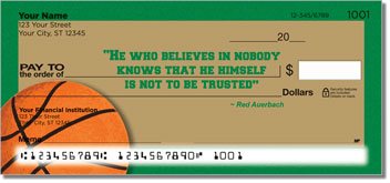 Red Auerbach Checks