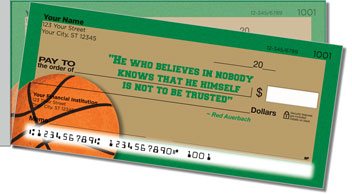 Red Auerbach Side Tear Checks