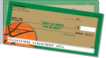 Red Auerbach Side Tear Design Checks
