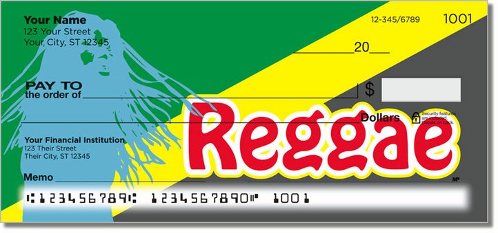 Reggae Music Personal Checks