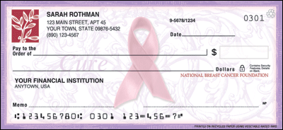 Ribbon of Hope Personal Checks