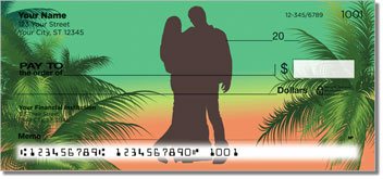Romantic Hideaway Personalized Checks