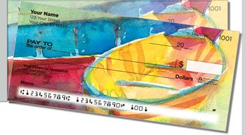 Romantic Side Tear Personalized Checks