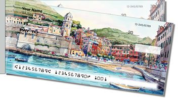 Romantico Villaggio Side Tear Design Checks