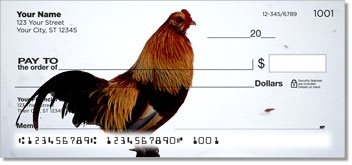 Rooster and Hen Design Checks