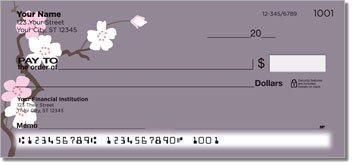 Sakura Print Personalized Checks