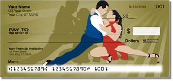 Salsa Dancing Personalized Checks