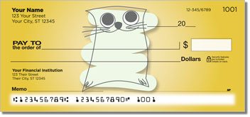 Scribble Cat Checks