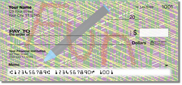 Scribble Personal Checks