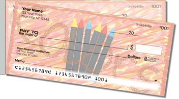 Scribble Side Tear Design Checks