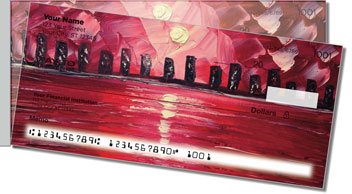 Seaside Serenade Side Tear Design Checks