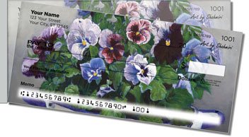 Shahmiri Flowers Side Tear Design Checks