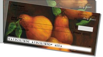 Shahmiri Still Life Side Tear Personalized Checks