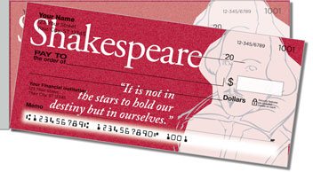 Shakespeare Side Tear Design Checks