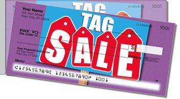 Signs of Spring Side Tear Personalized Checks