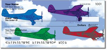 Small Plane Personalized Checks