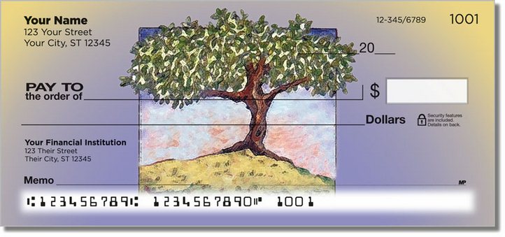 Solitary Tree Personal Checks