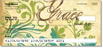 Sorbet and Teal Design Checks