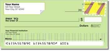 Stamp Collector Personalized Checks