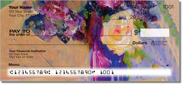 Standlee Floral Personal Checks