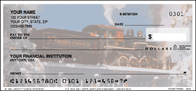 Steam Trains Personal Checks