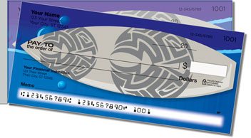 Surfboard Side Tear Personalized Checks