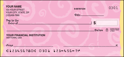 Swirls Personal Checks