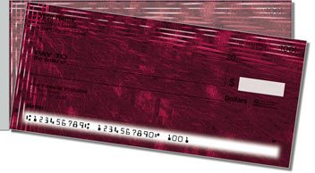 Techno Matrix Side Tear Personalized Checks
