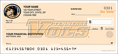 Tennessee Logo Personal Checks