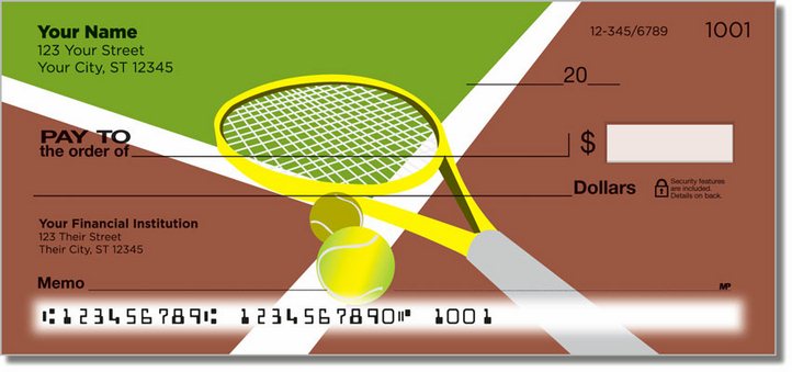 Tennis Pro Personal Checks