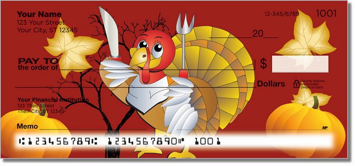 Thanksgiving Personal Checks