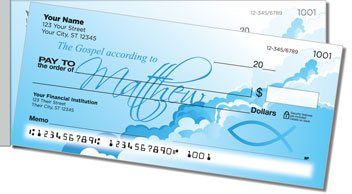 The Gospel Side Tear Personalized Checks