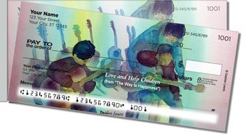 The Way to Happiness 2 Side Tear Personalized Checks