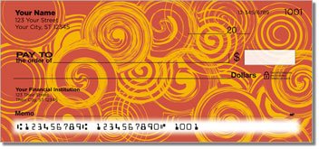 Two-Tone Twirl Design Checks