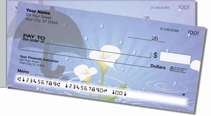 Umbrella Side Tear Personal Checks