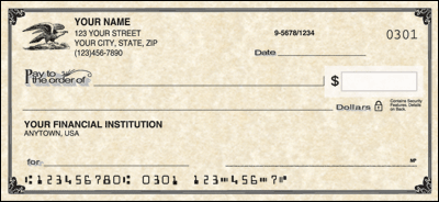 Vintage Personal Checks