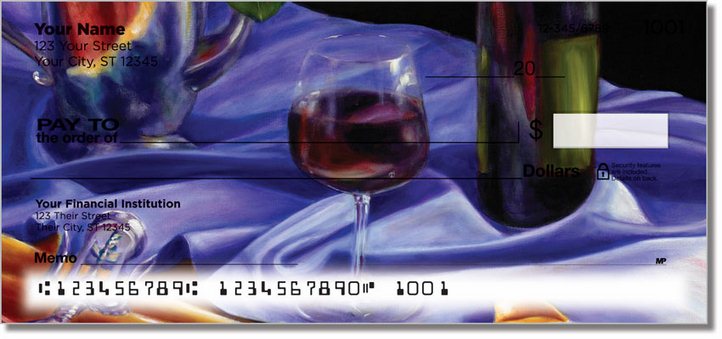 Wine Set Personal Checks