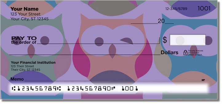 Winking Owl Personal Checks