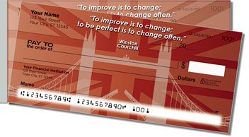 Winston Churchill Side Tear Design Checks