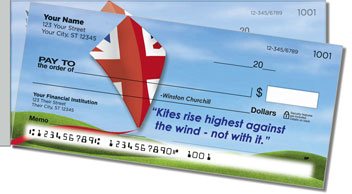 Winston Churchill Side Tear Personalized Checks