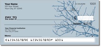 Winter Branch Personalized Checks